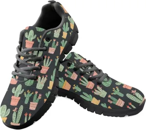 Womens Sports Trainer Running Shoes for Teens Causal Travel Sneaker Walking Low Heel Lace up Breathable Flexible