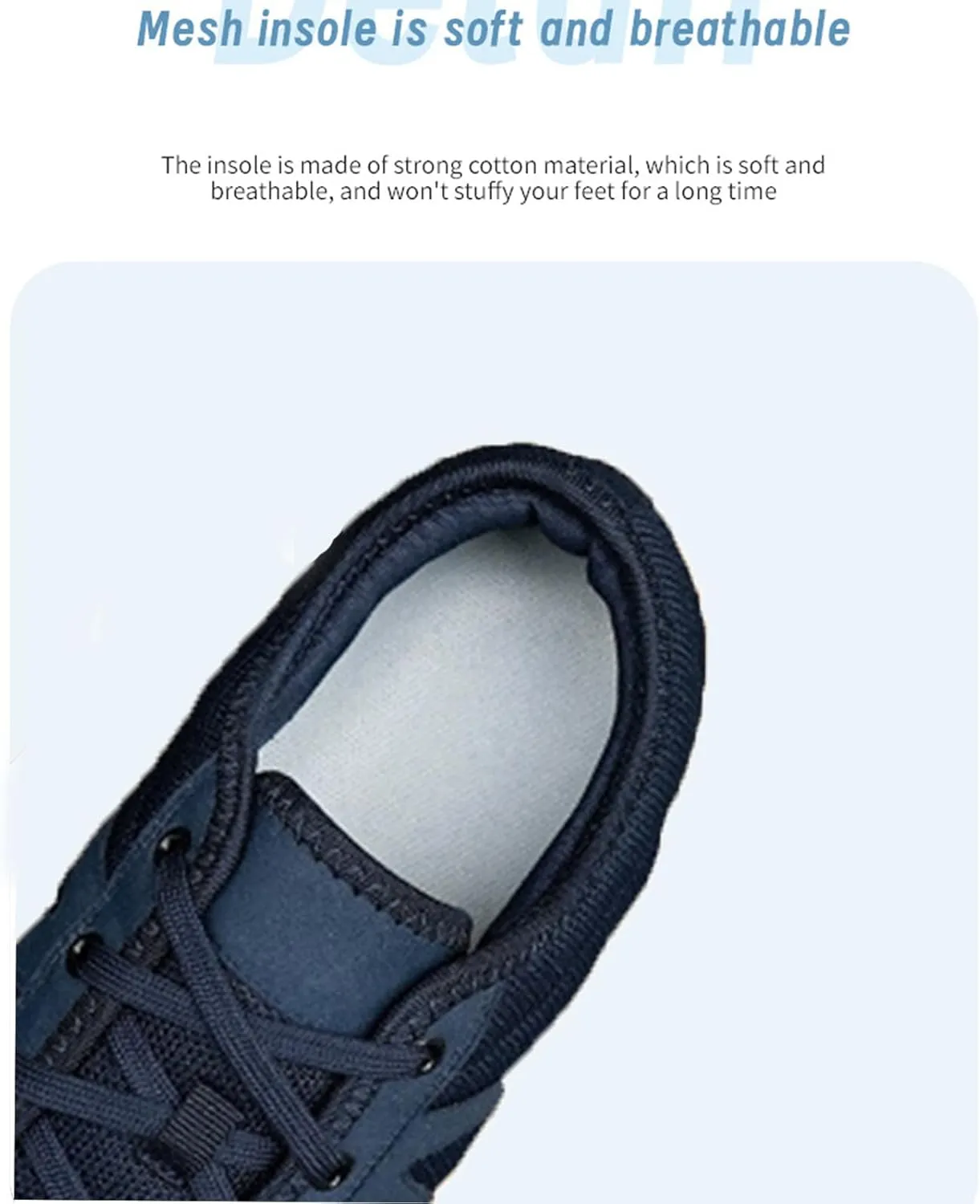Women's Wide-Toe Barefoot Sneakers Lace-Up Soft-Soled Mesh Breathable Cross-Trainer Lightweight Running Shoes Casual Zero Drop Sole Work Shoes for Unisexy