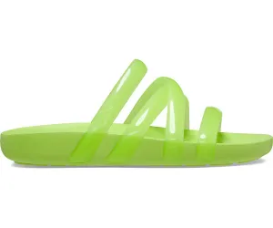 W's CrocsSplashGlosStrapSandal  - Limeade
