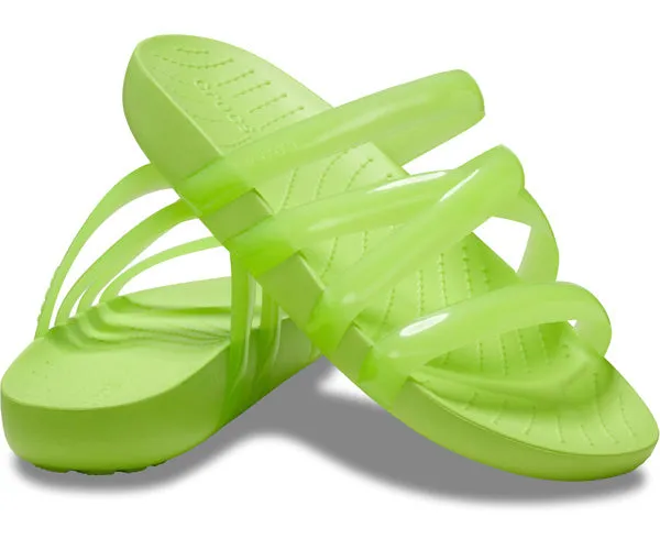 W's CrocsSplashGlosStrapSandal  - Limeade