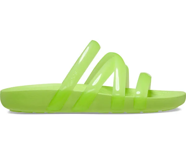 W's CrocsSplashGlosStrapSandal  - Limeade
