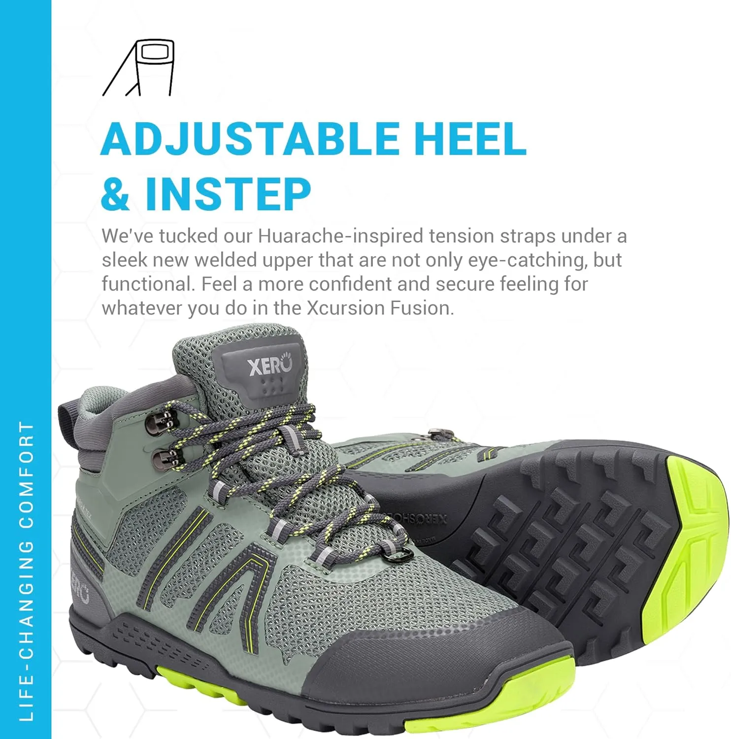 Xero Shoes Women's Xcursion Zero Drop Waterproof Hiking Boot