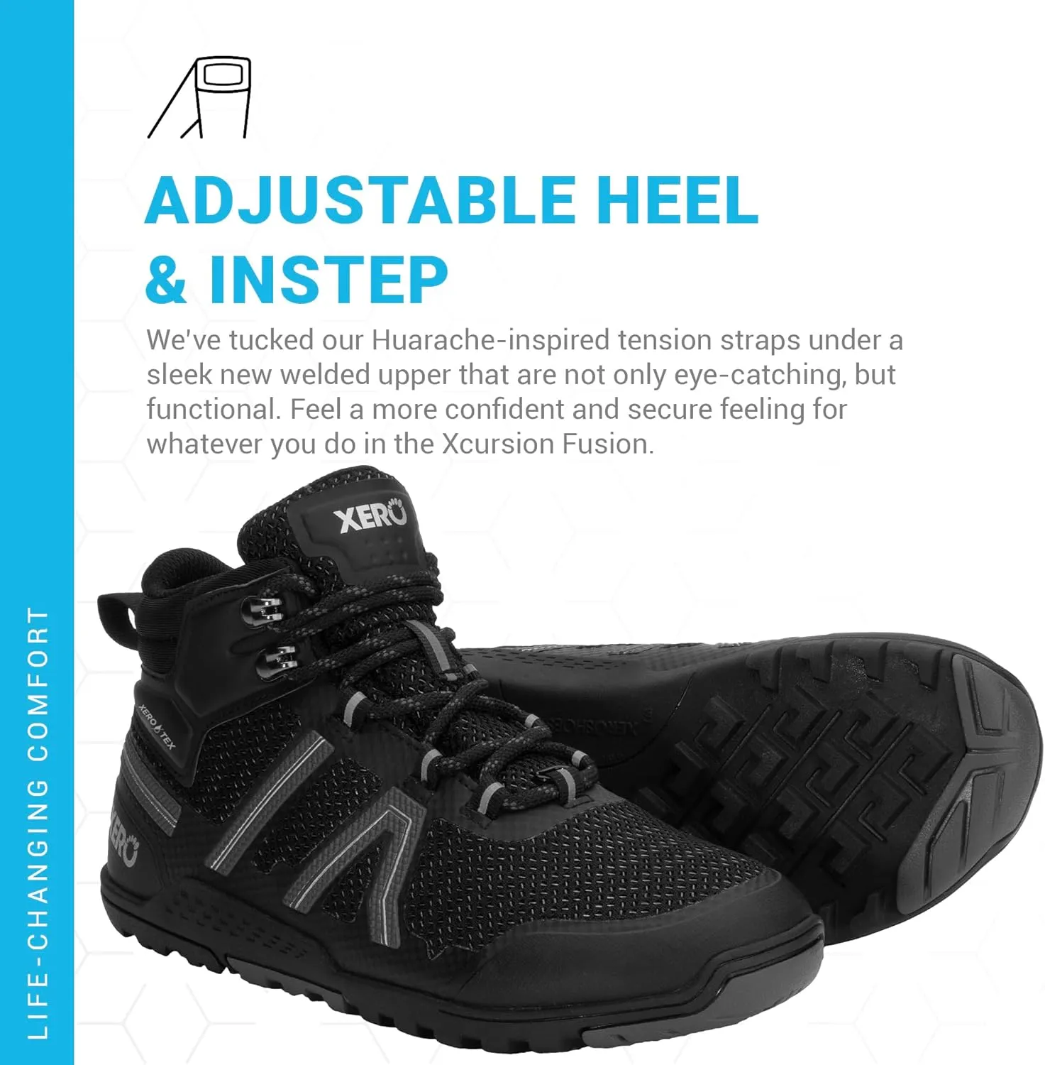Xero Shoes Women's Xcursion Zero Drop Waterproof Hiking Boot