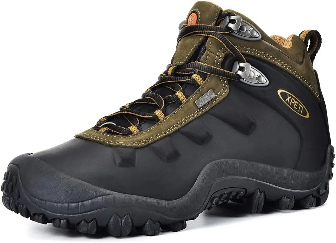 XPETI Men’s Highland Waterproof Leather Hiking Boot