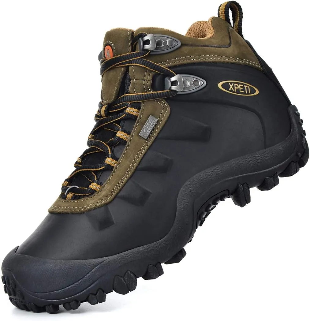 XPETI Men’s Highland Waterproof Leather Hiking Boot