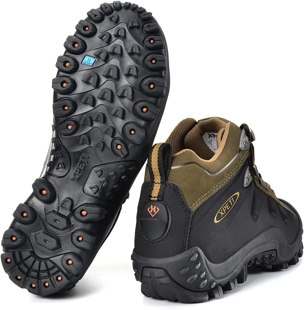 XPETI Men’s Highland Waterproof Leather Hiking Boot