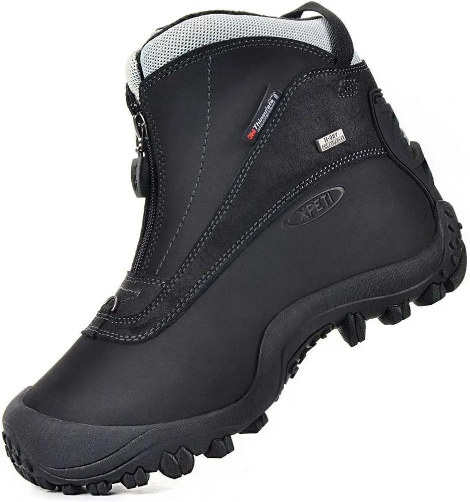 XPETI Men's SnowRider Insulated Waterproof Winter Snow Boots