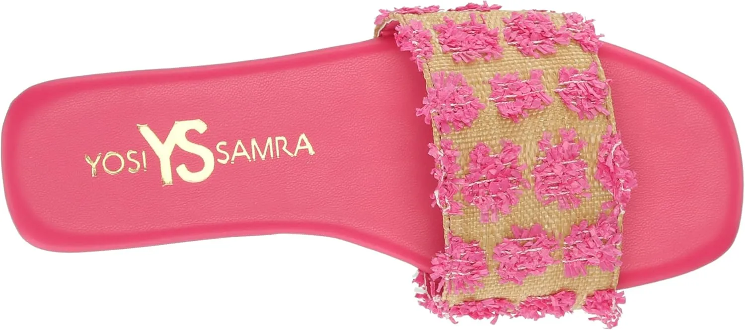 Yosi Samra Girl's Miss Reese (Toddler/Little Big Kid) Slide Sandal