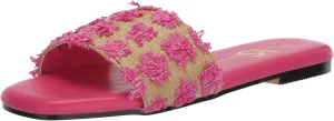 Yosi Samra Girl's Miss Reese (Toddler/Little Big Kid) Slide Sandal